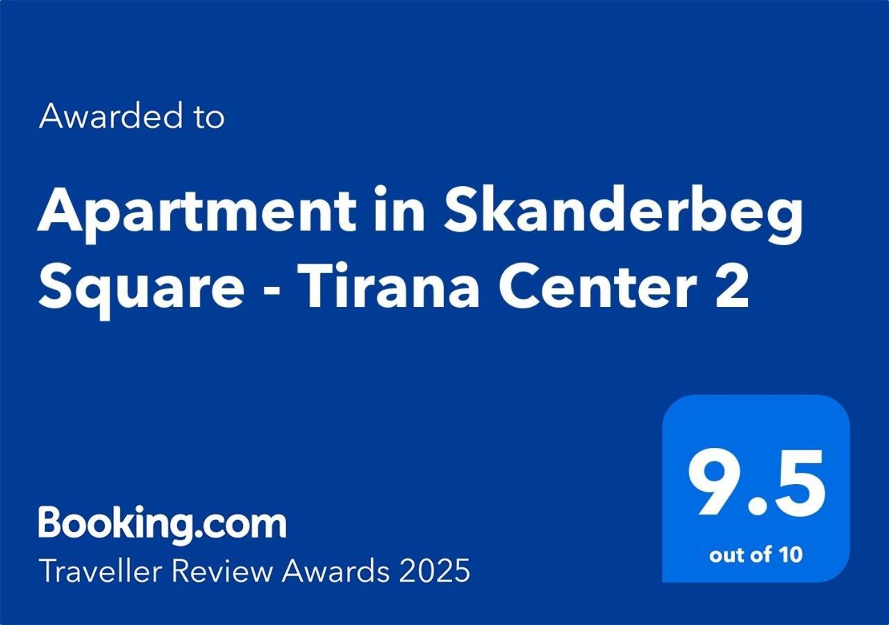 Apartment In Skanderbeg Square - Tirana Center 2 외부 사진